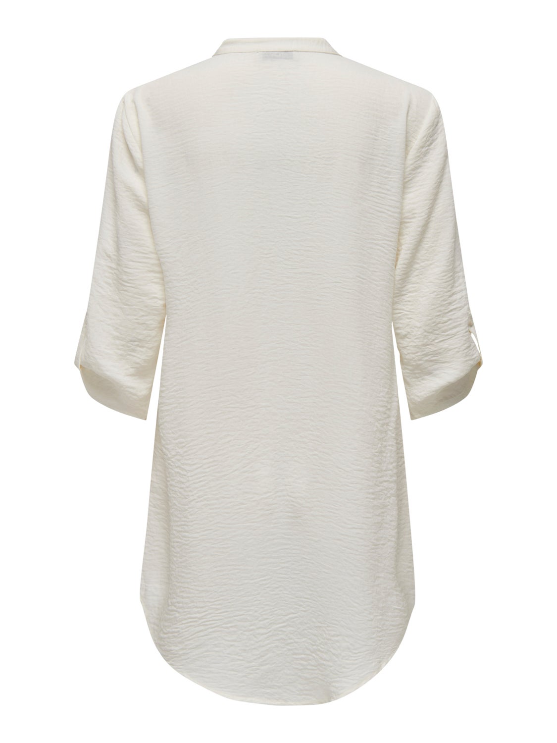 Mini shirt dress with china collar