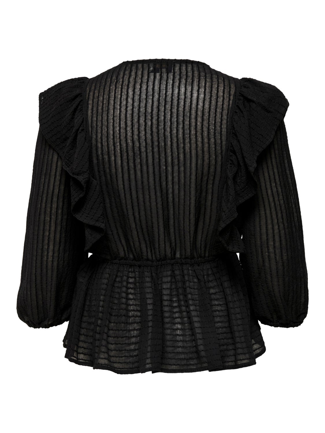 Wrap frill Top
