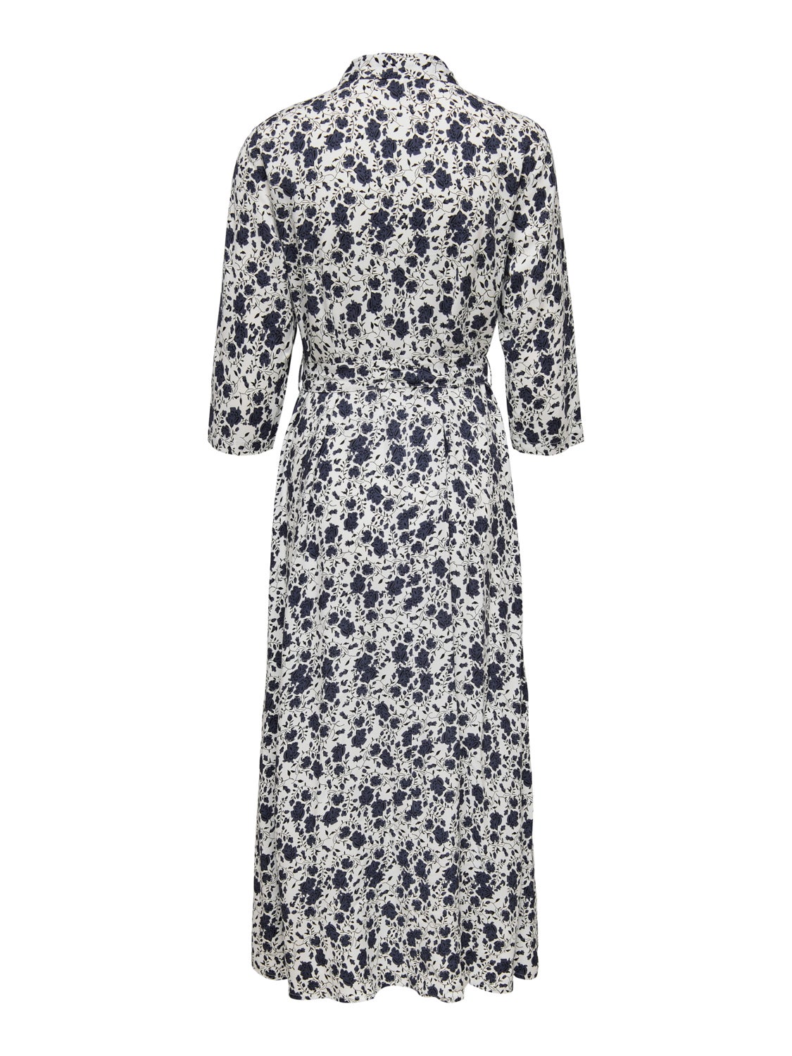 Printed Maxi Shirt dress