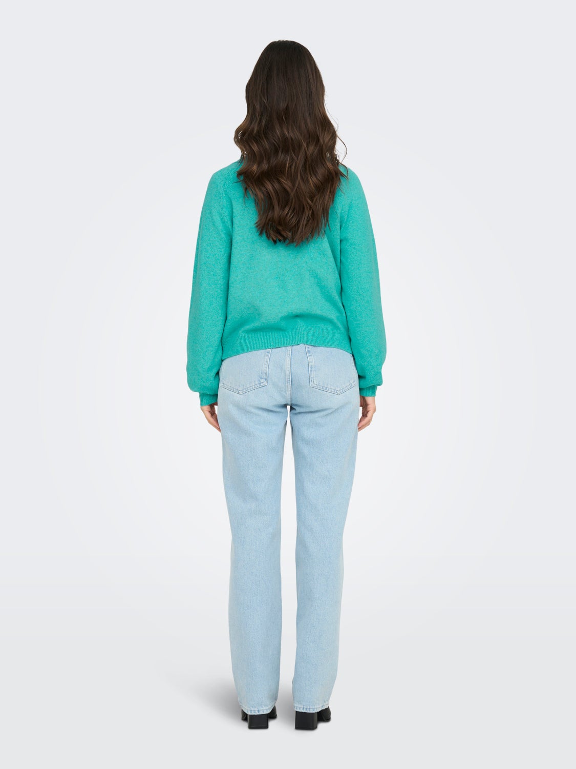 V-Neck Knit Cardigan