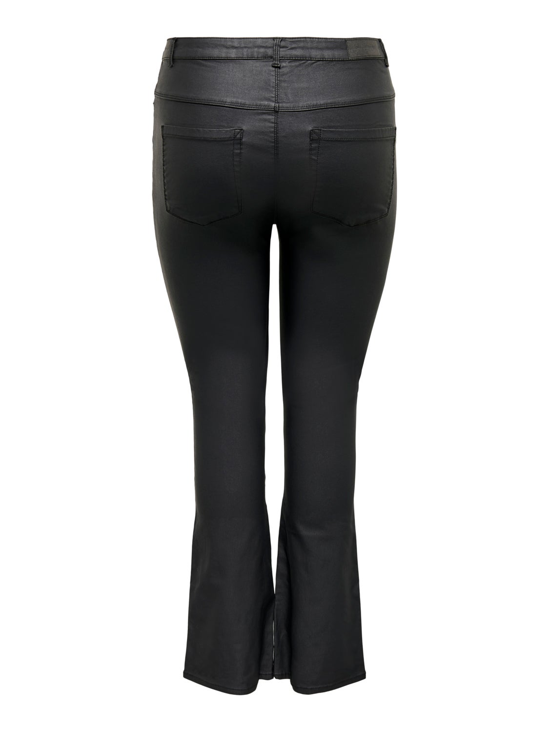 Curvy Flared coated pants