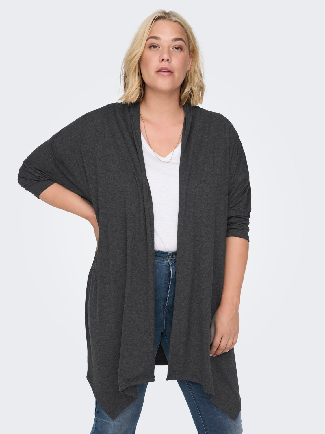 Curvy 3/4 sleeve Cardigan