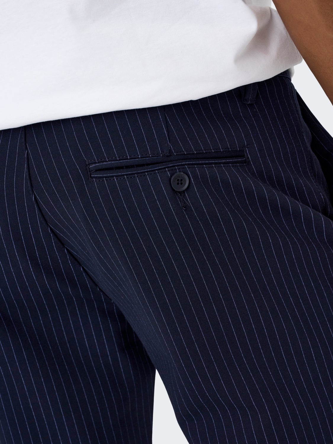 Classic striped trousers