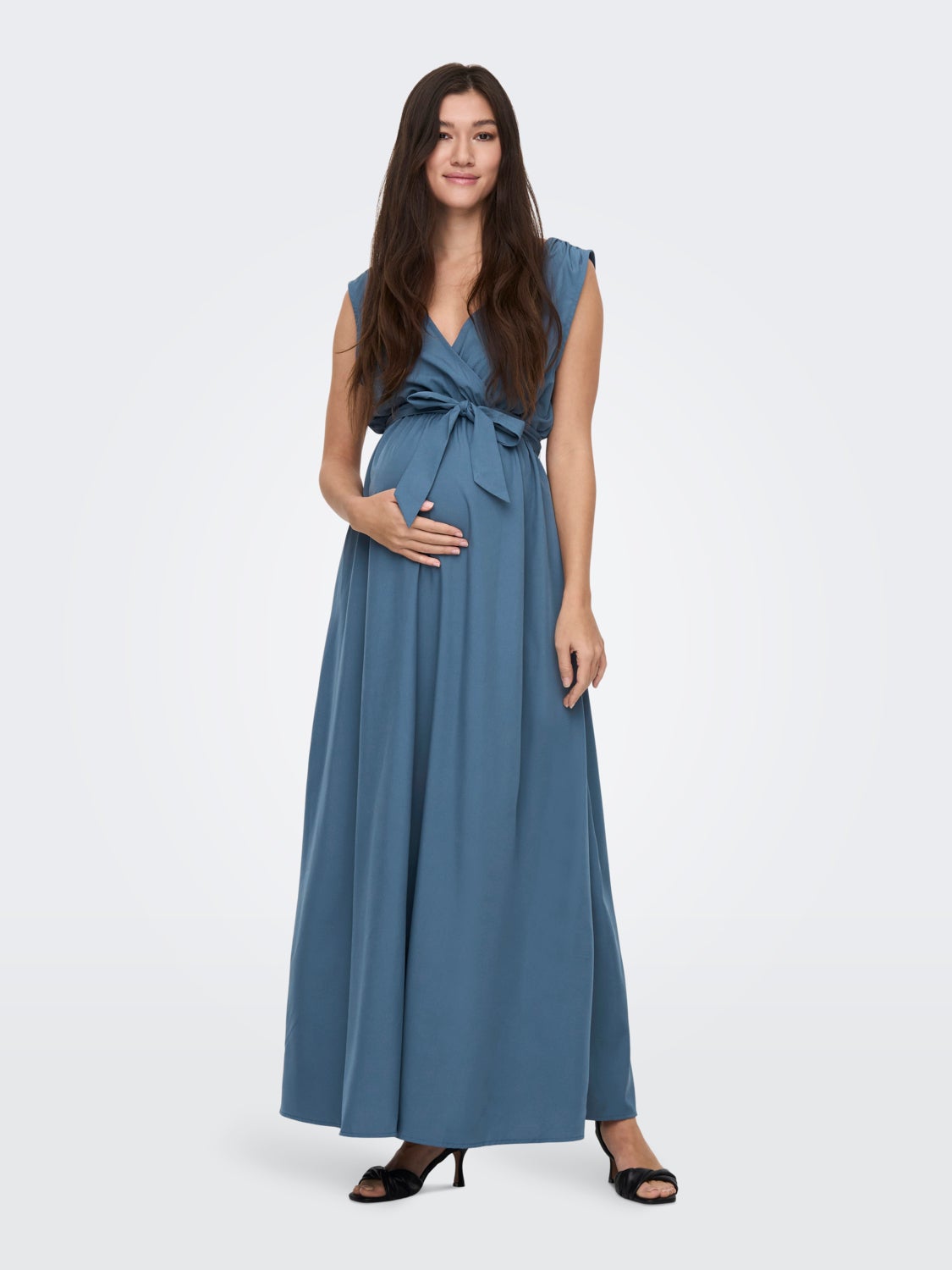 Mama sleeveless maxi dress