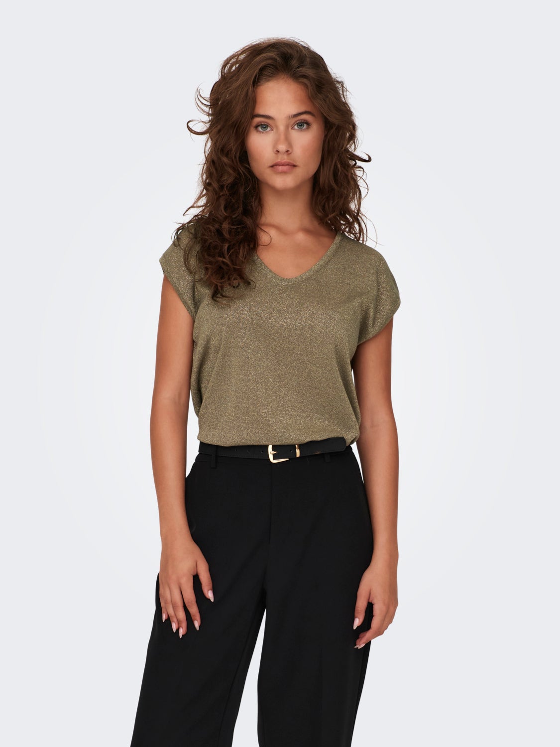 Loose Short Sleeved Top