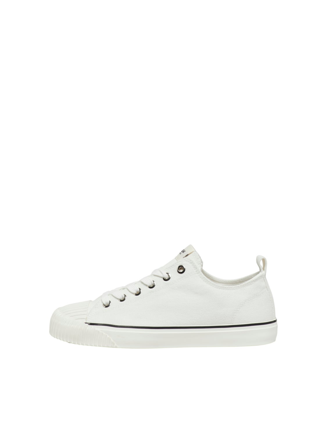 Canvas low sneakers