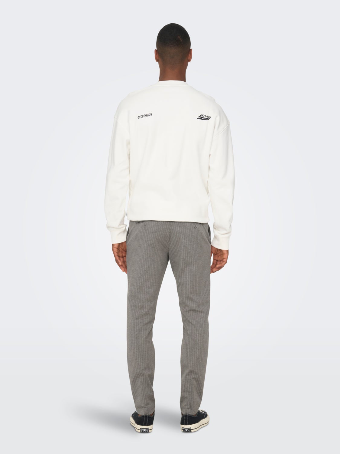 Classic striped trousers