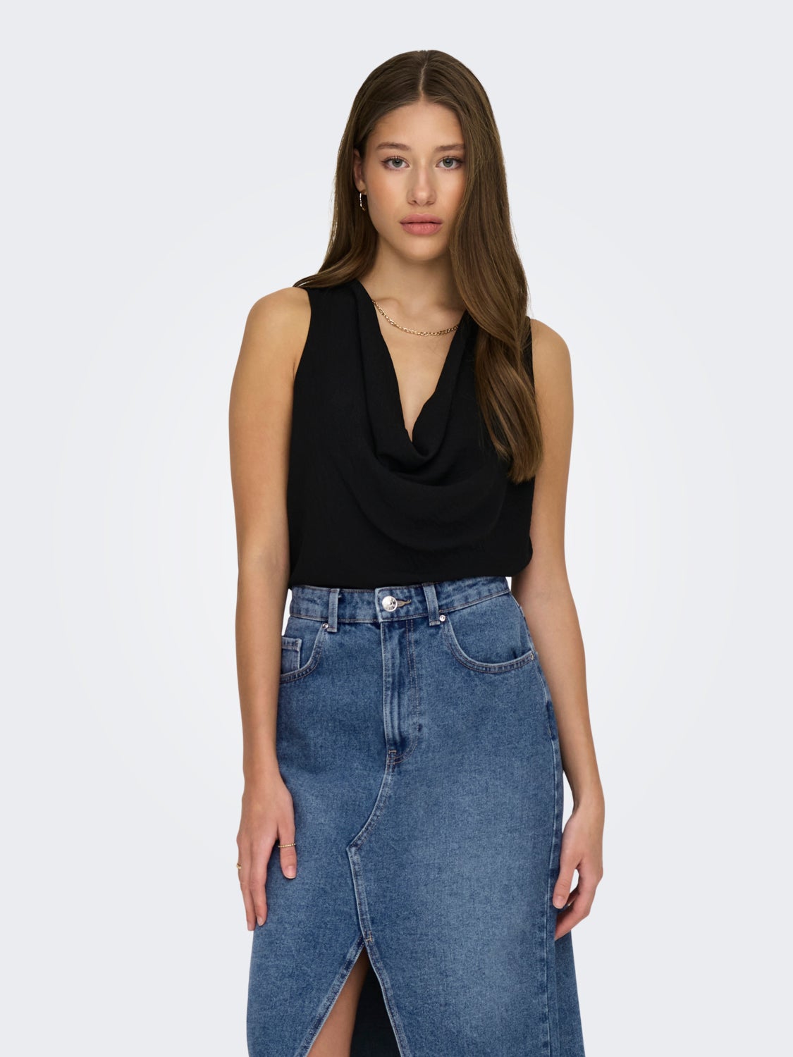 Top with waterfall detail