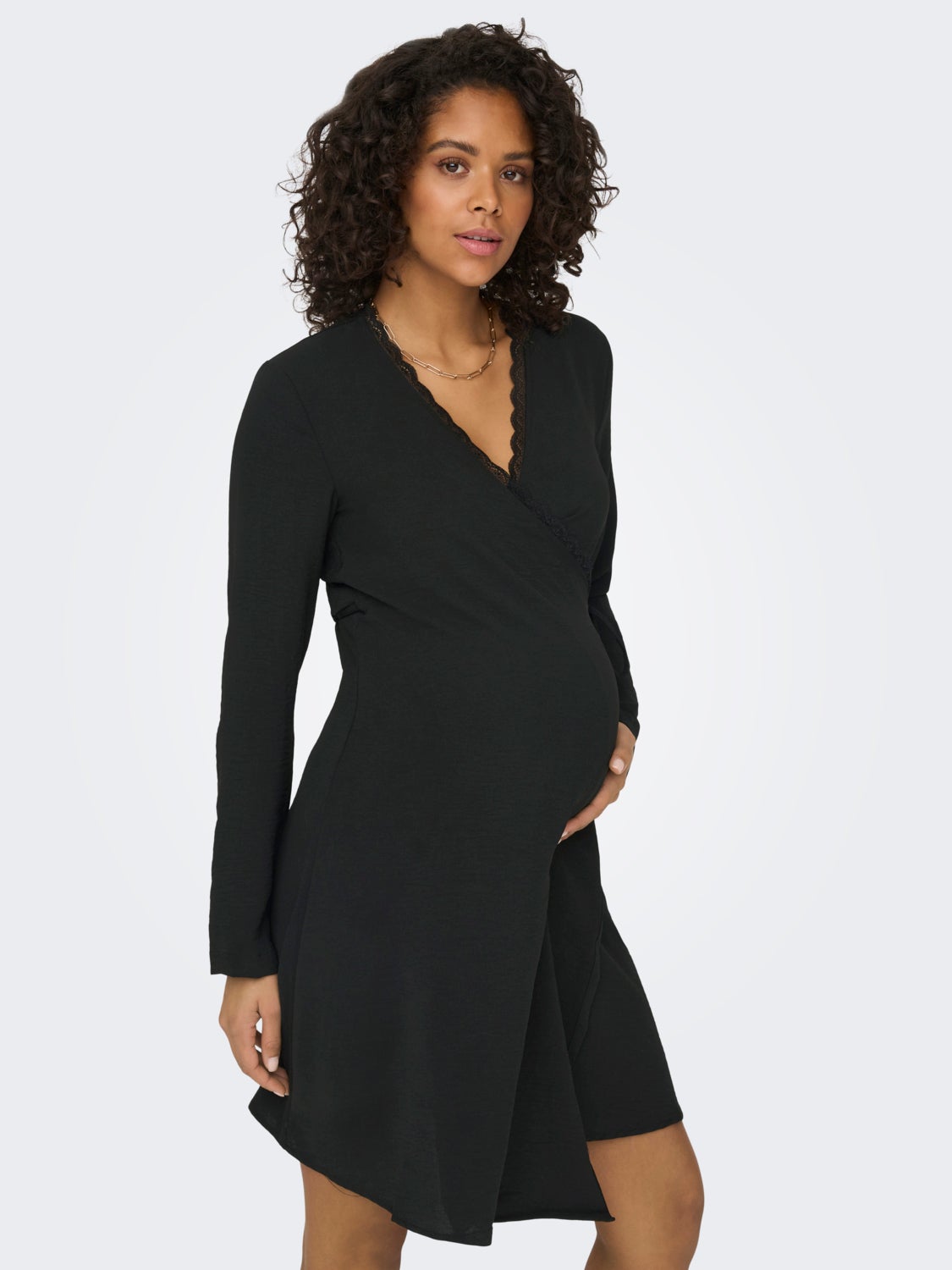 Mama wrap dress