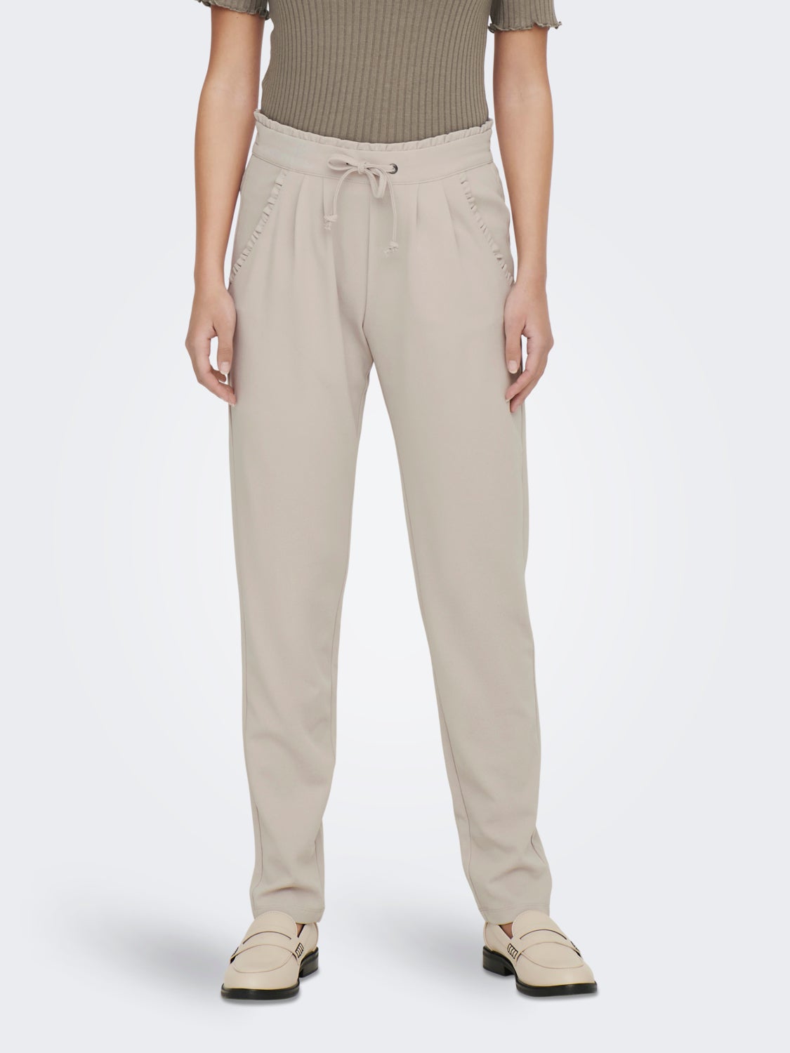 Pants with side pockets
