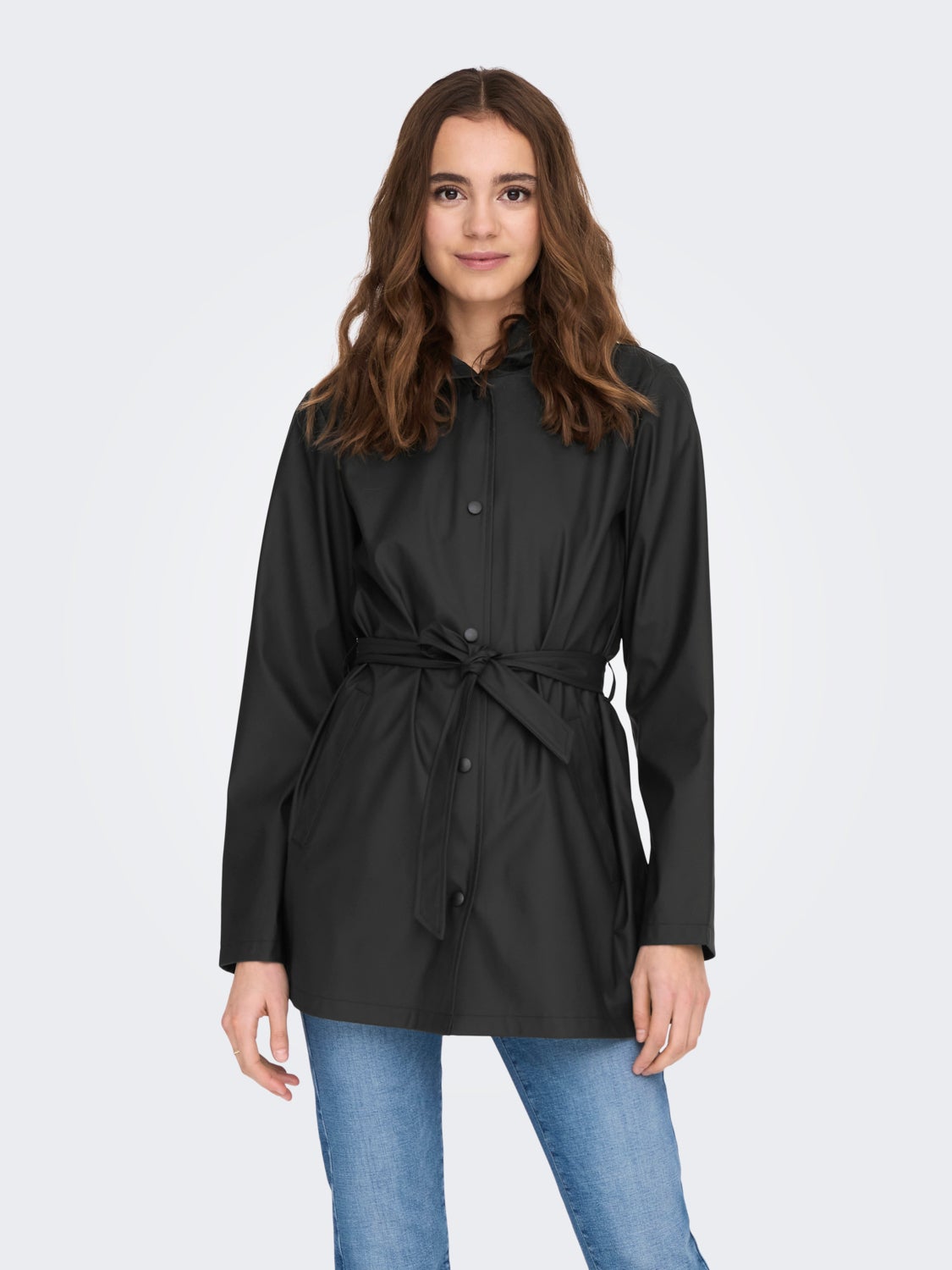 Rain jacket with Belt
