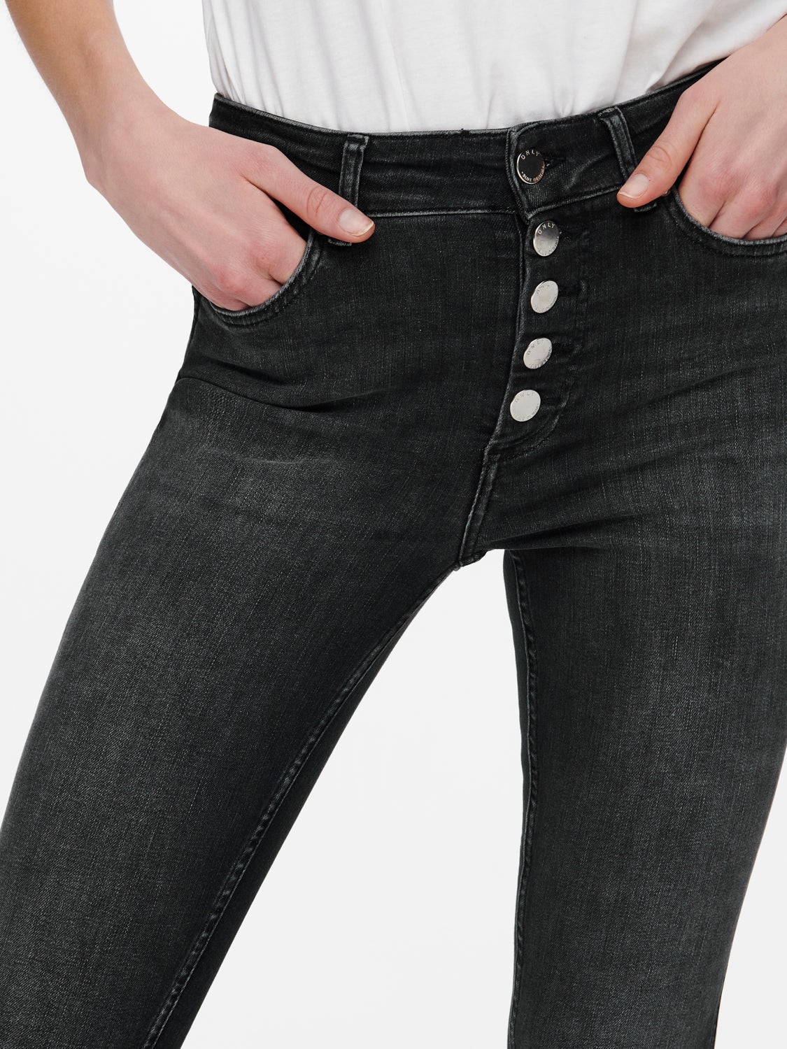 ONLBobby life mid ankle Skinny fit jeans