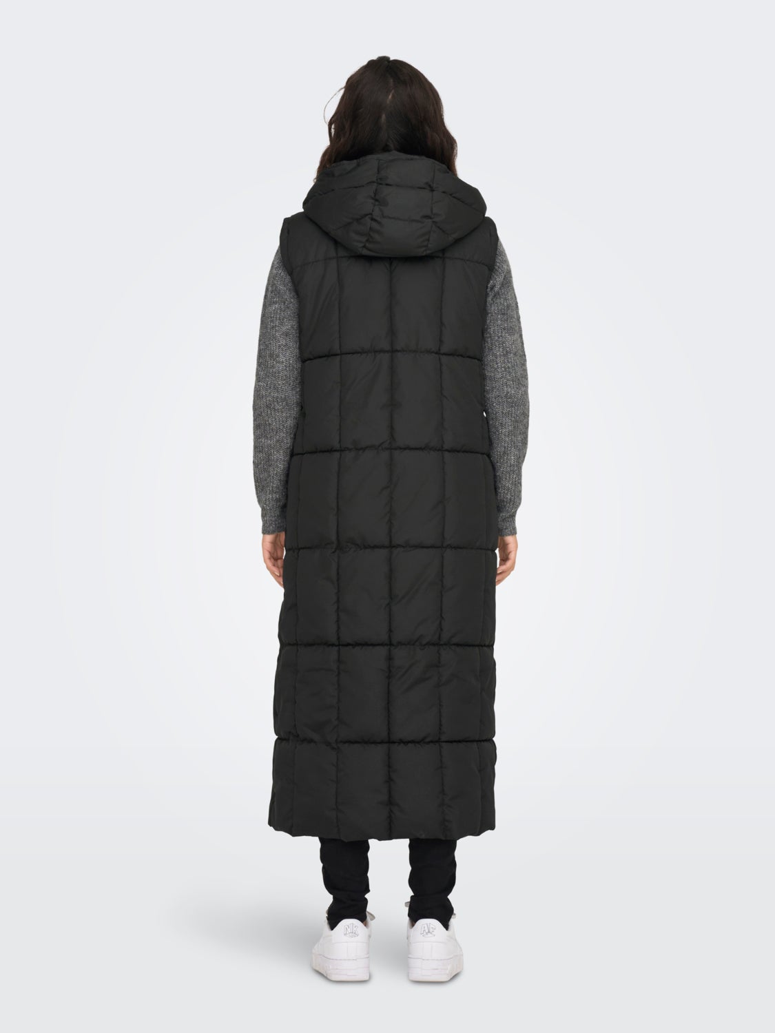 Long puffer gilet