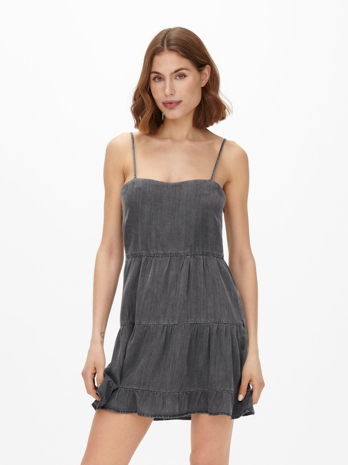 Loose Fit V-Neck Short dress