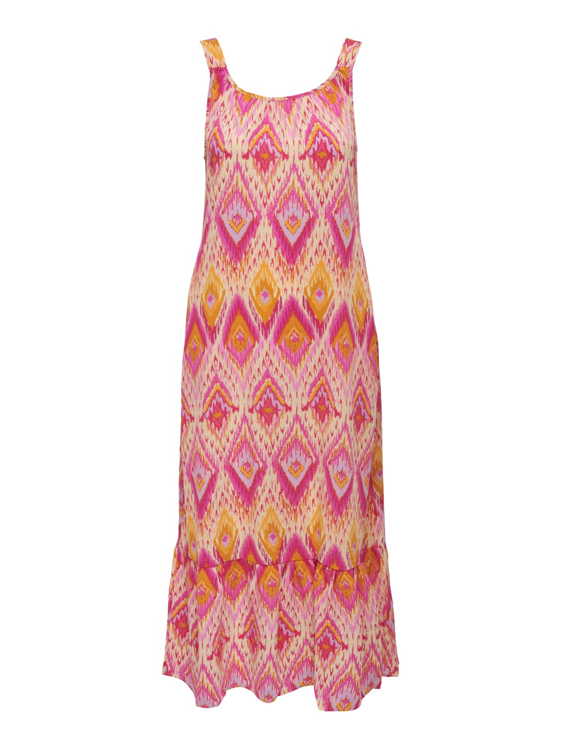 U-Neck Maxi Dress