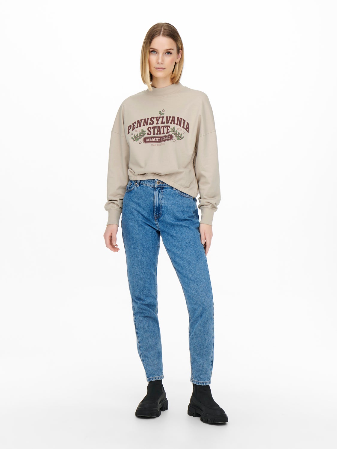 High neck Sweatshirt