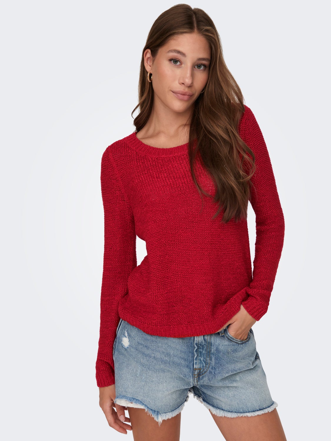Texture Knitted Pullover