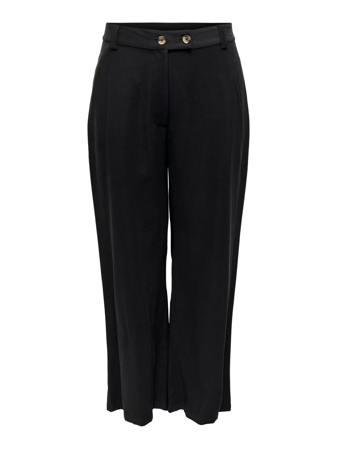 Curvy Wide Viscose Trousers