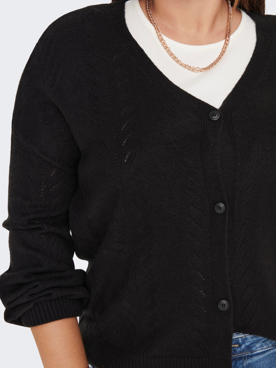 Curvy Knitted cardigan