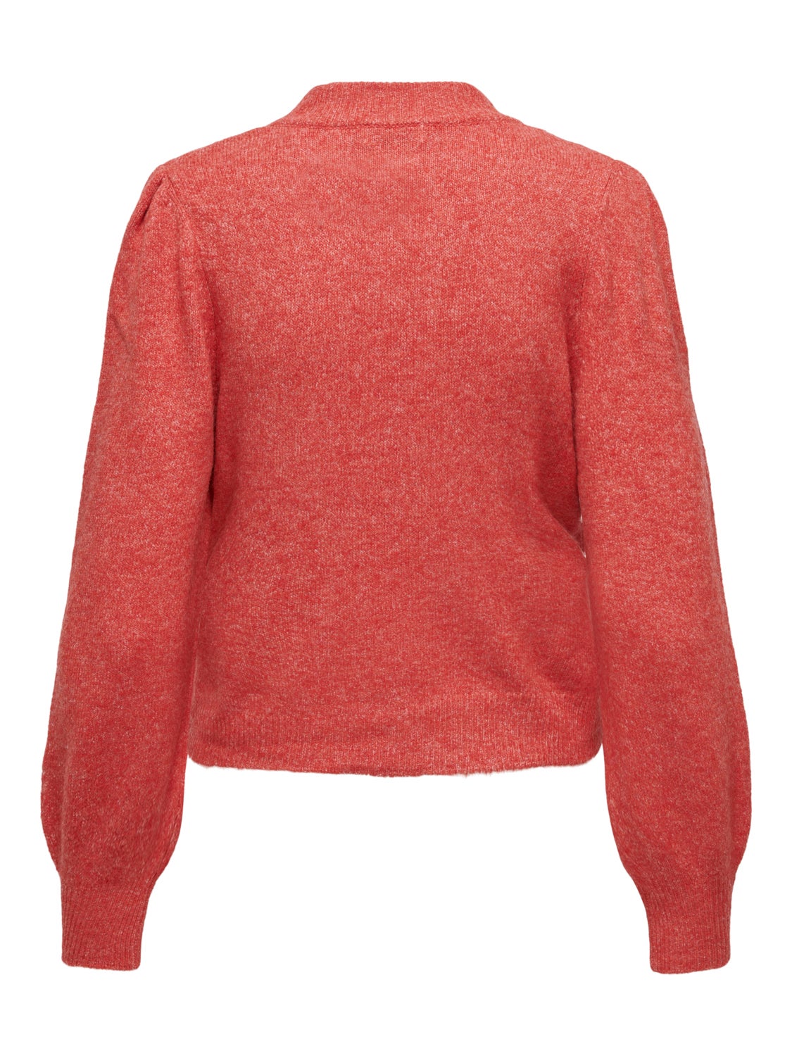 High neck knitted pullover