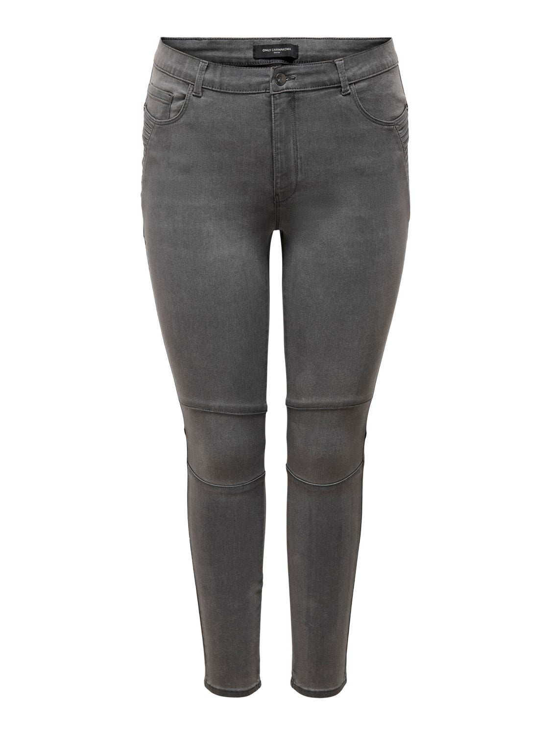 Curvy highwaisted biker Skinny fit jeans