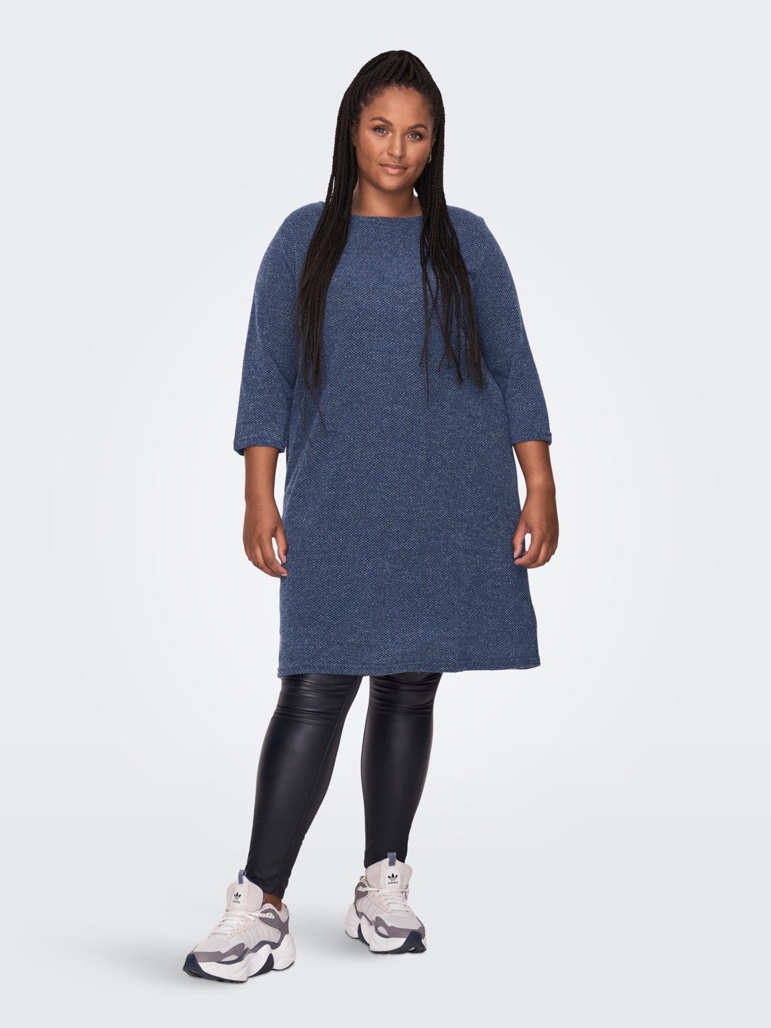 Curvy knee Knitted Dress