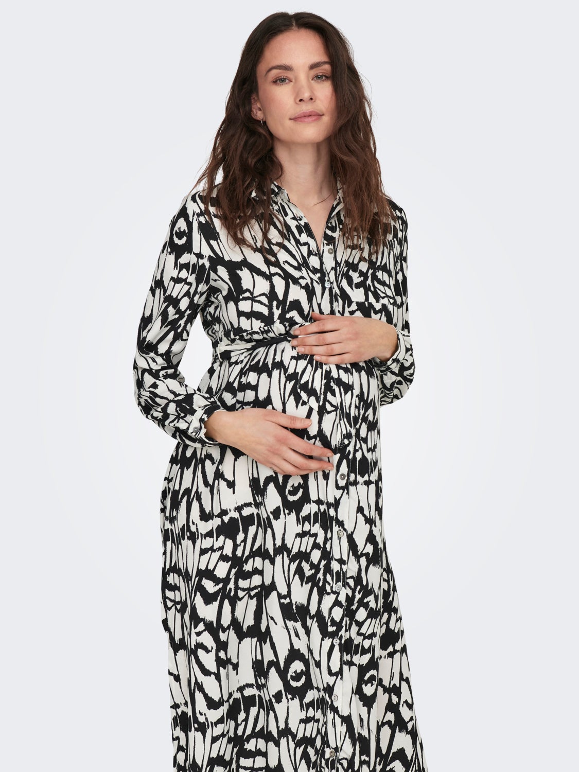 Mama midi Shirt dress