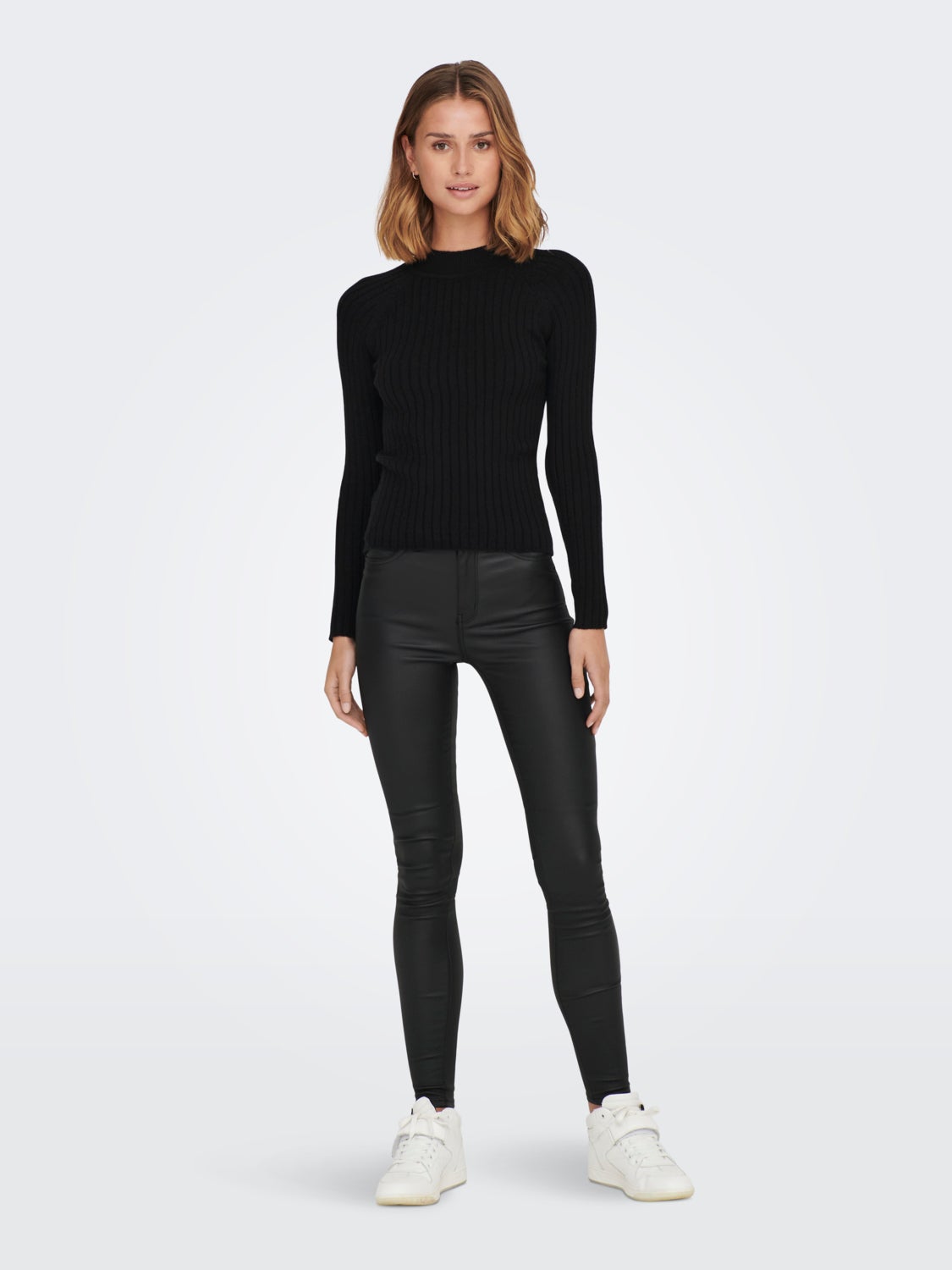 Rib knitted Pullover