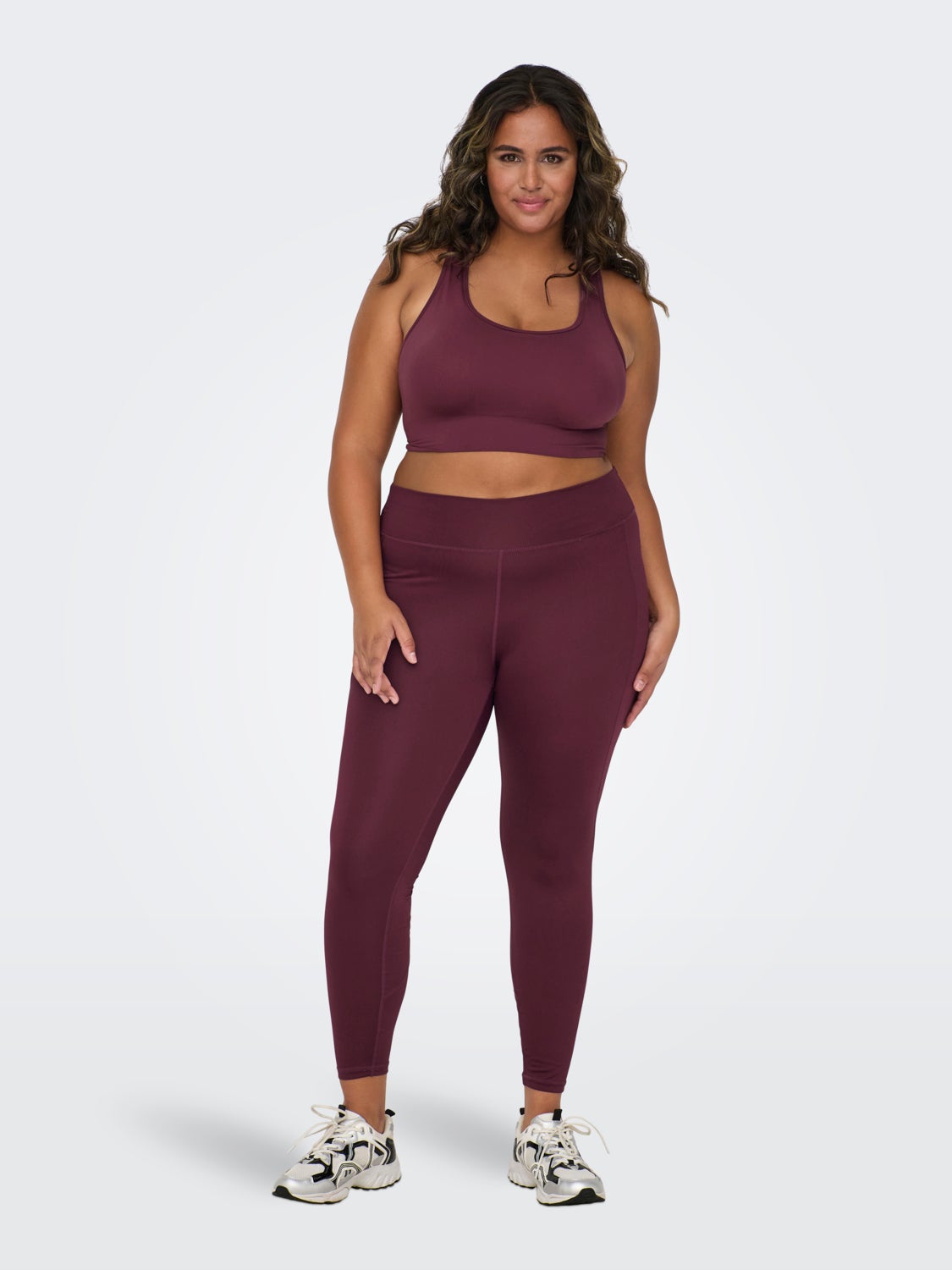 Curvy seamless Sports Bra