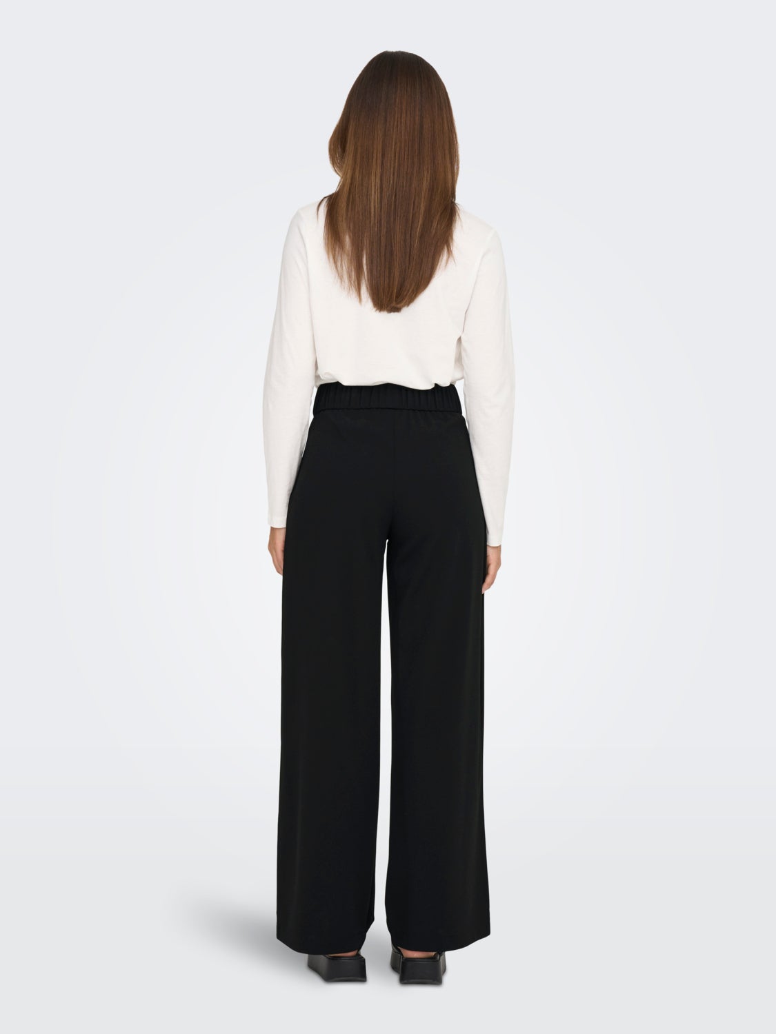 Flared high waisted pants
