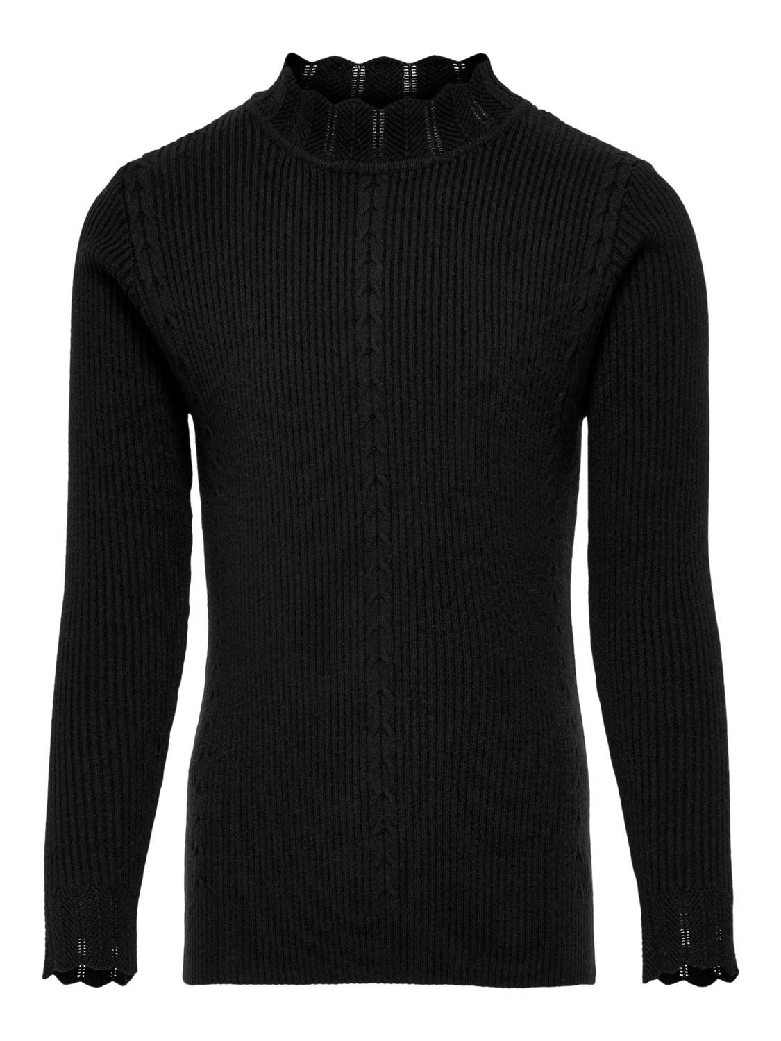 Rib Knitted Pullover