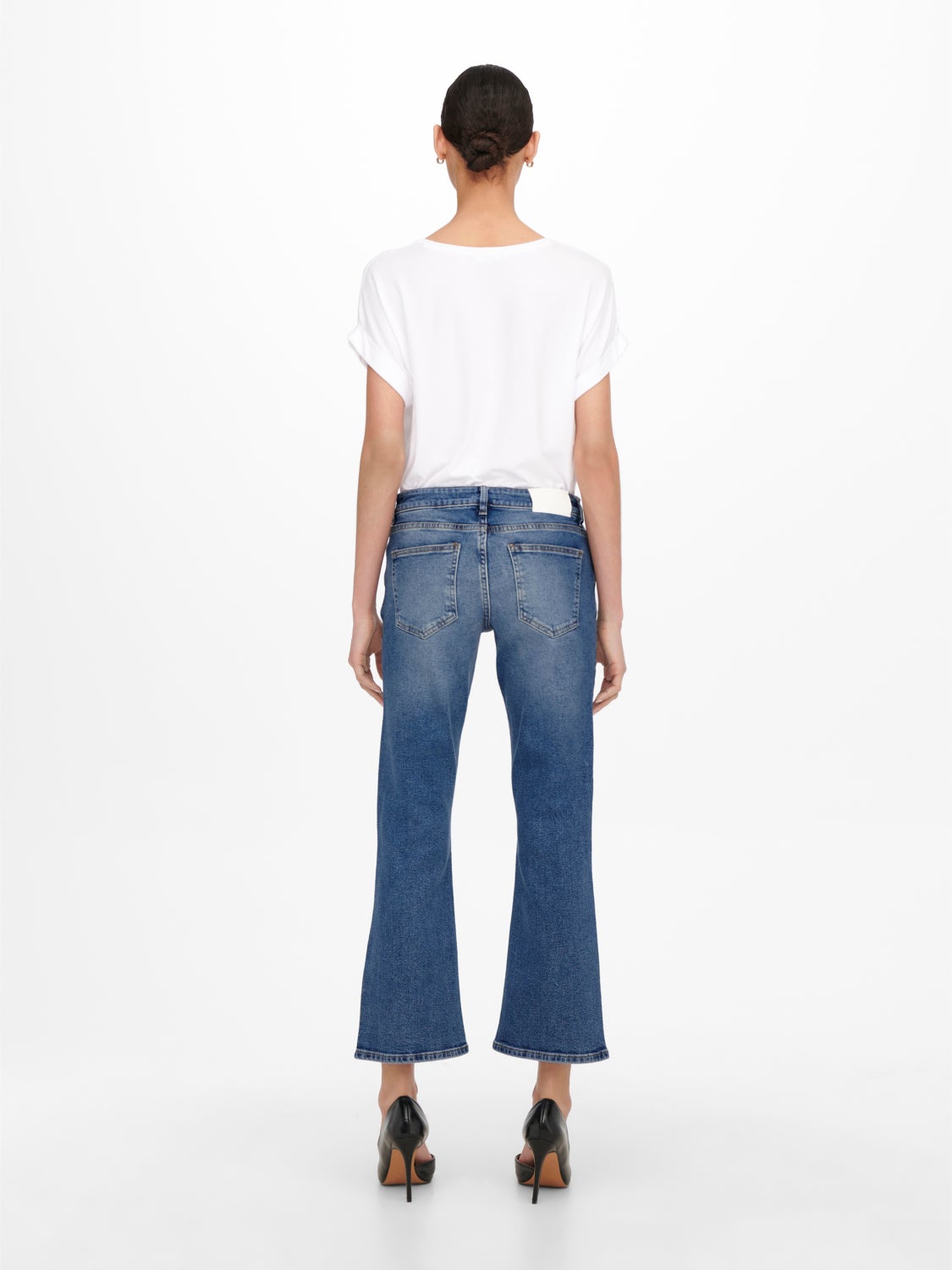 NEOEmily stretch reg cropped Flared Jeans