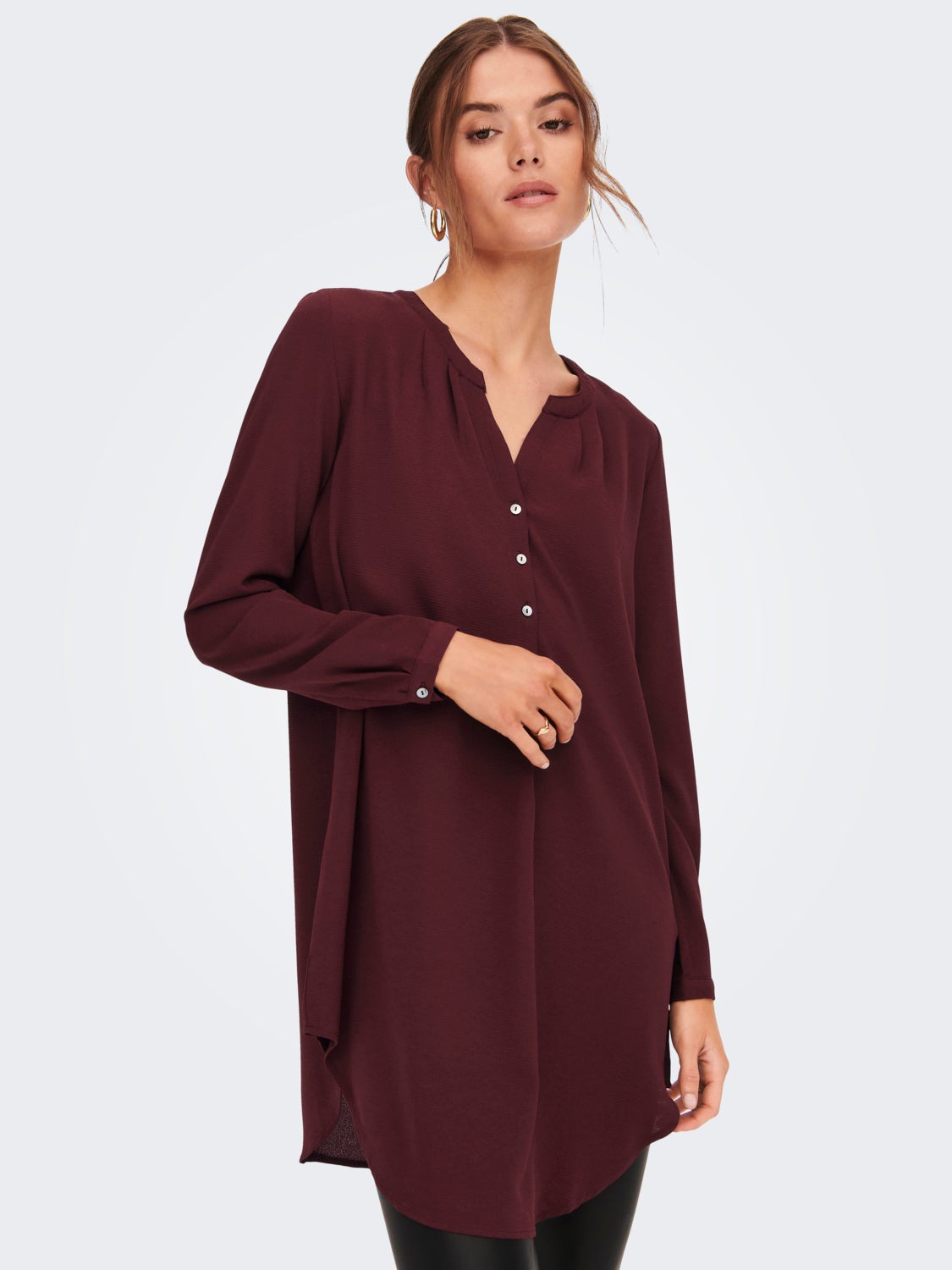 Solid Long sleeved shirt