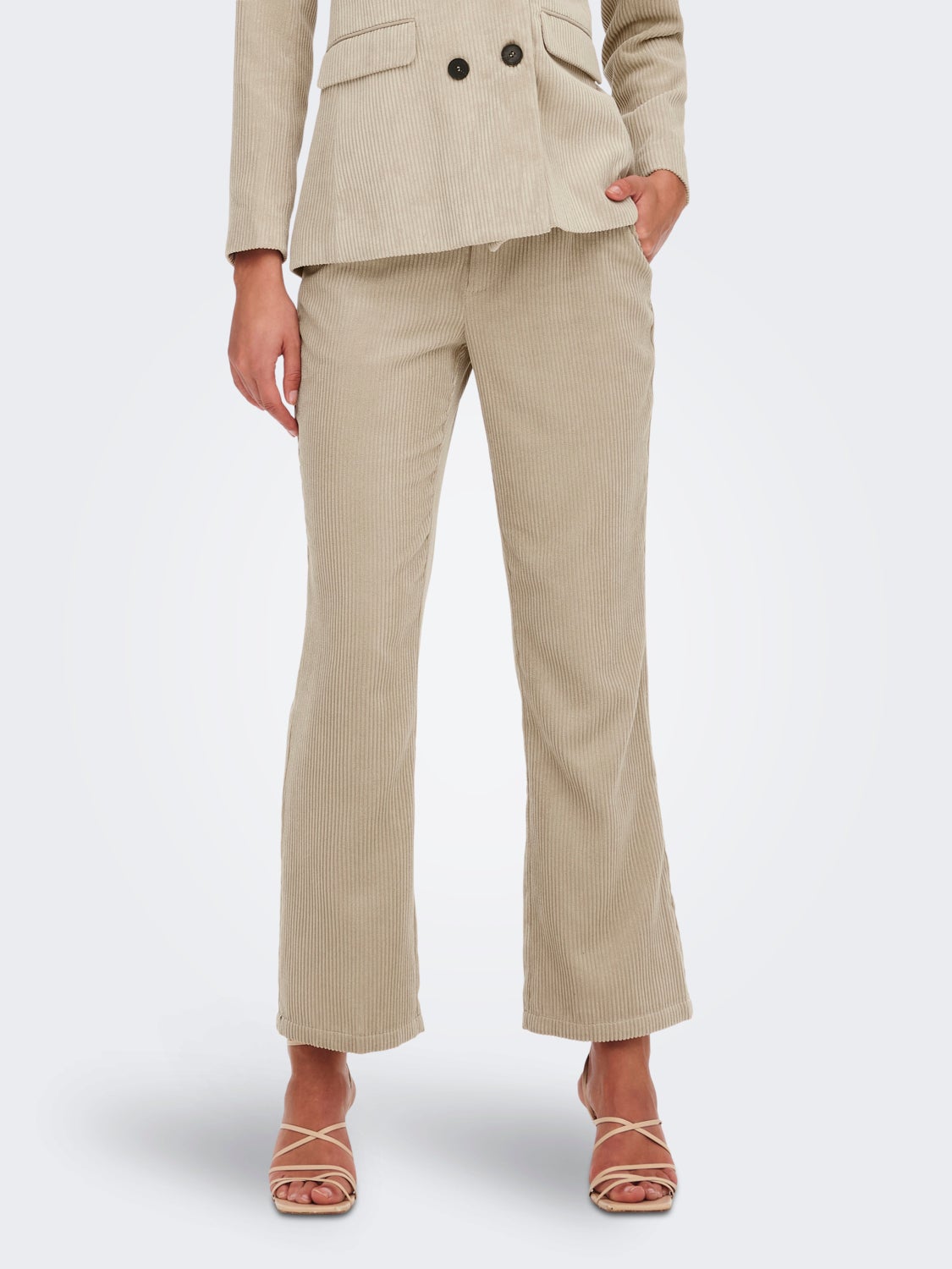 Flared corduroy Trousers