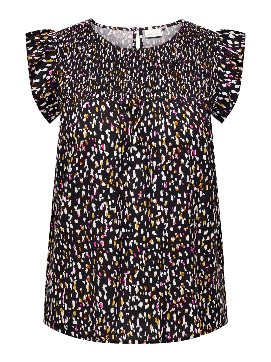 Curvy top with frill