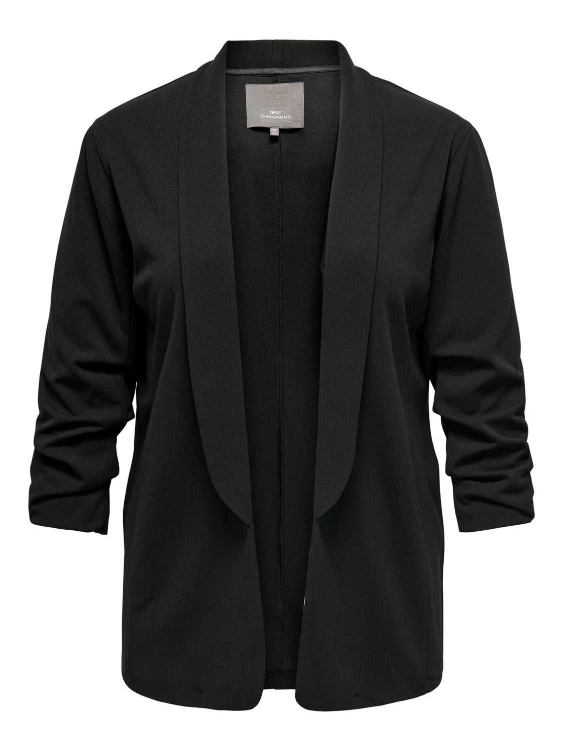 Curvy blazer with 7/8 sleeves