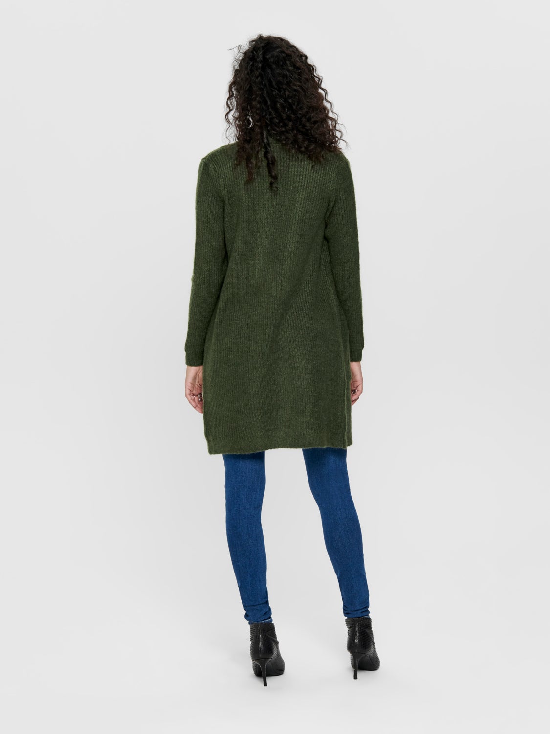 long knit cardigan with pockets