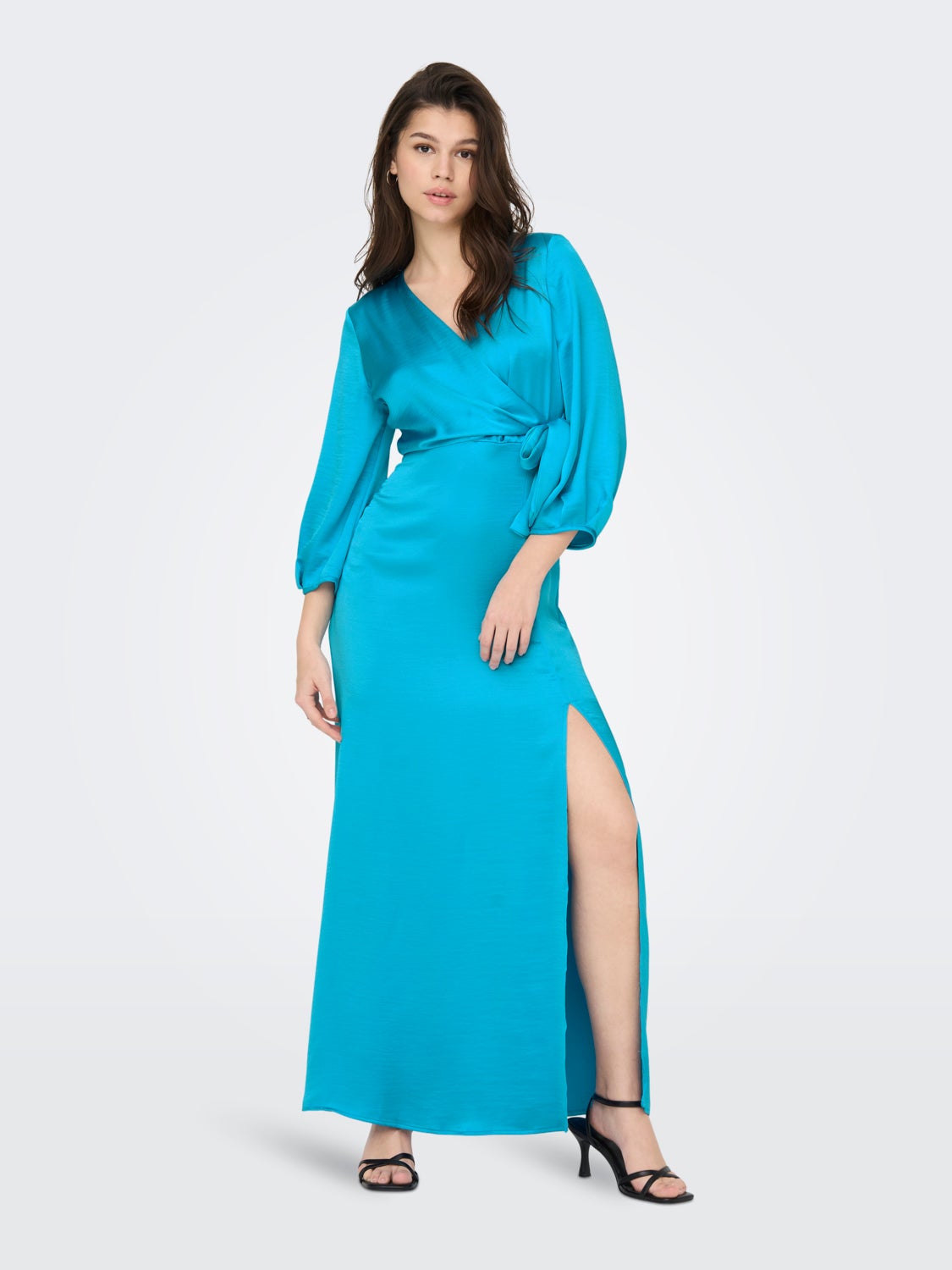 Regular Fit V-Neck Long dress