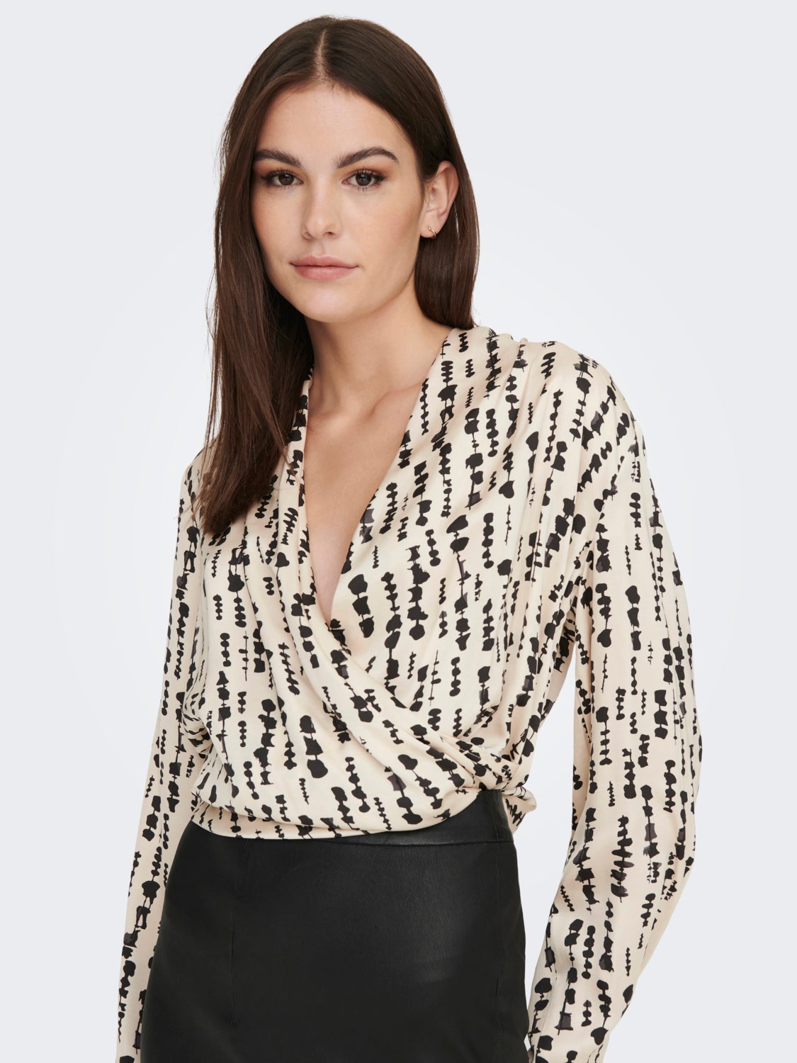 Wrap Long Sleeved Top