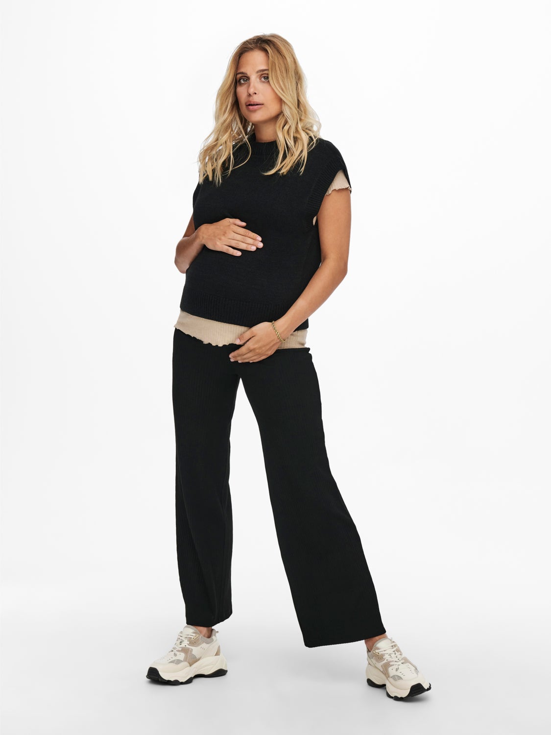 Mama knitted Waistcoat