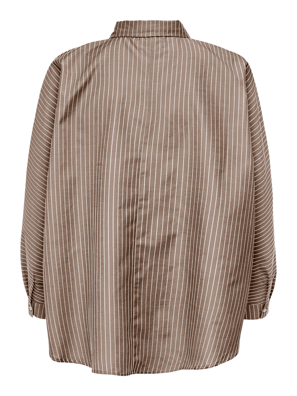 Boxy Fit Striped Shirt