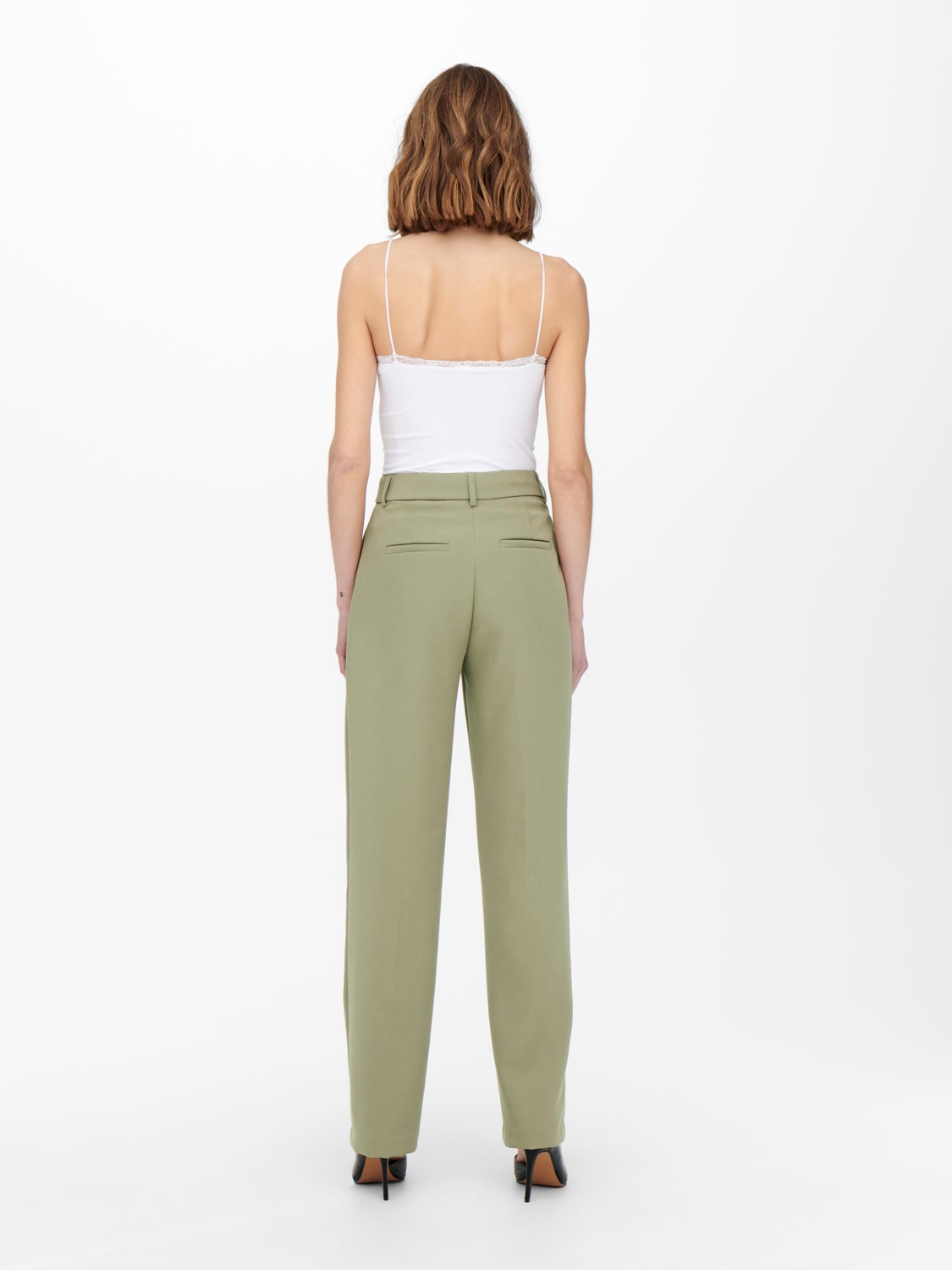Extra high waisted straight fit Trousers