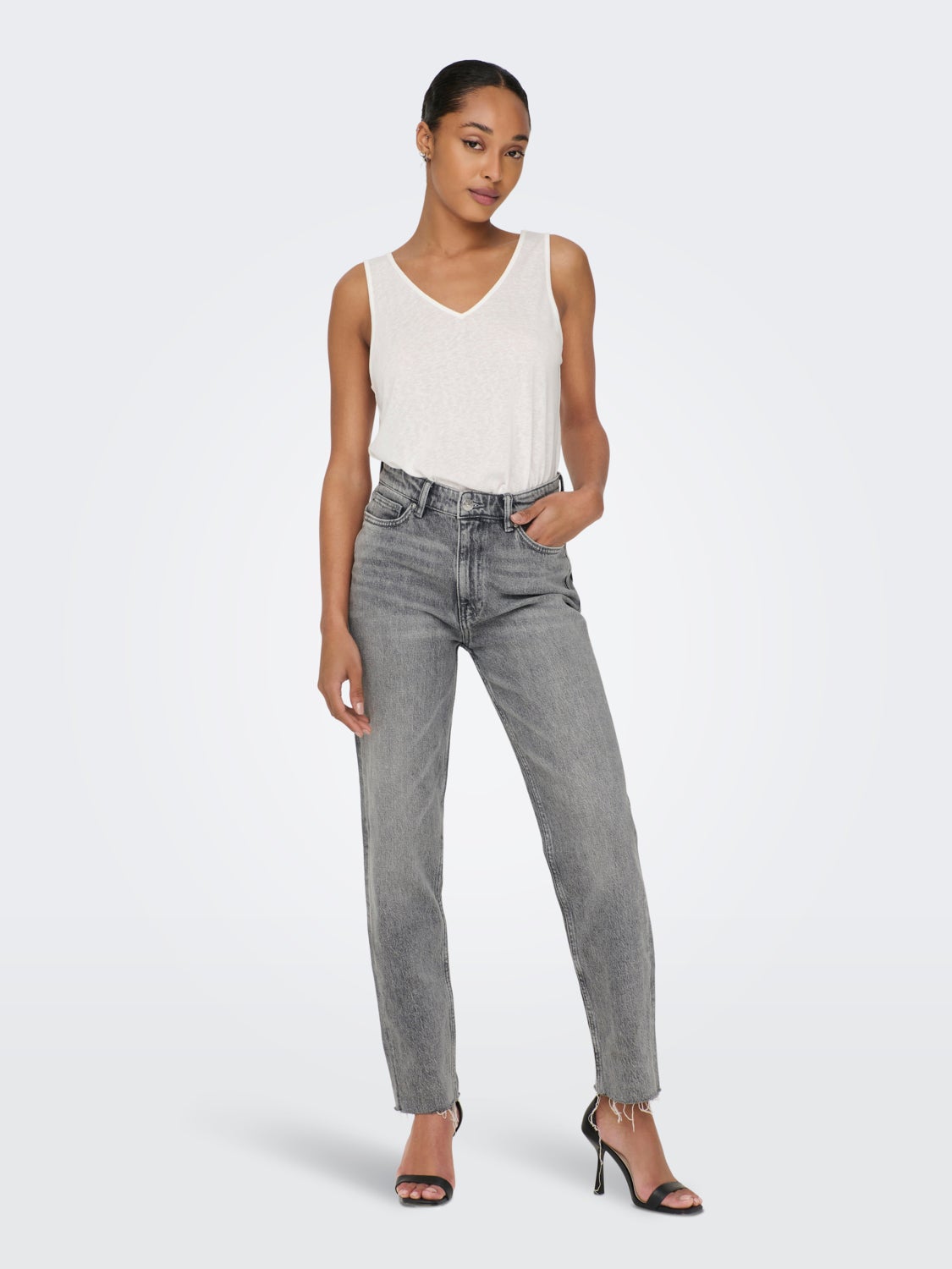 ONLEmily life hw Straight fit jeans