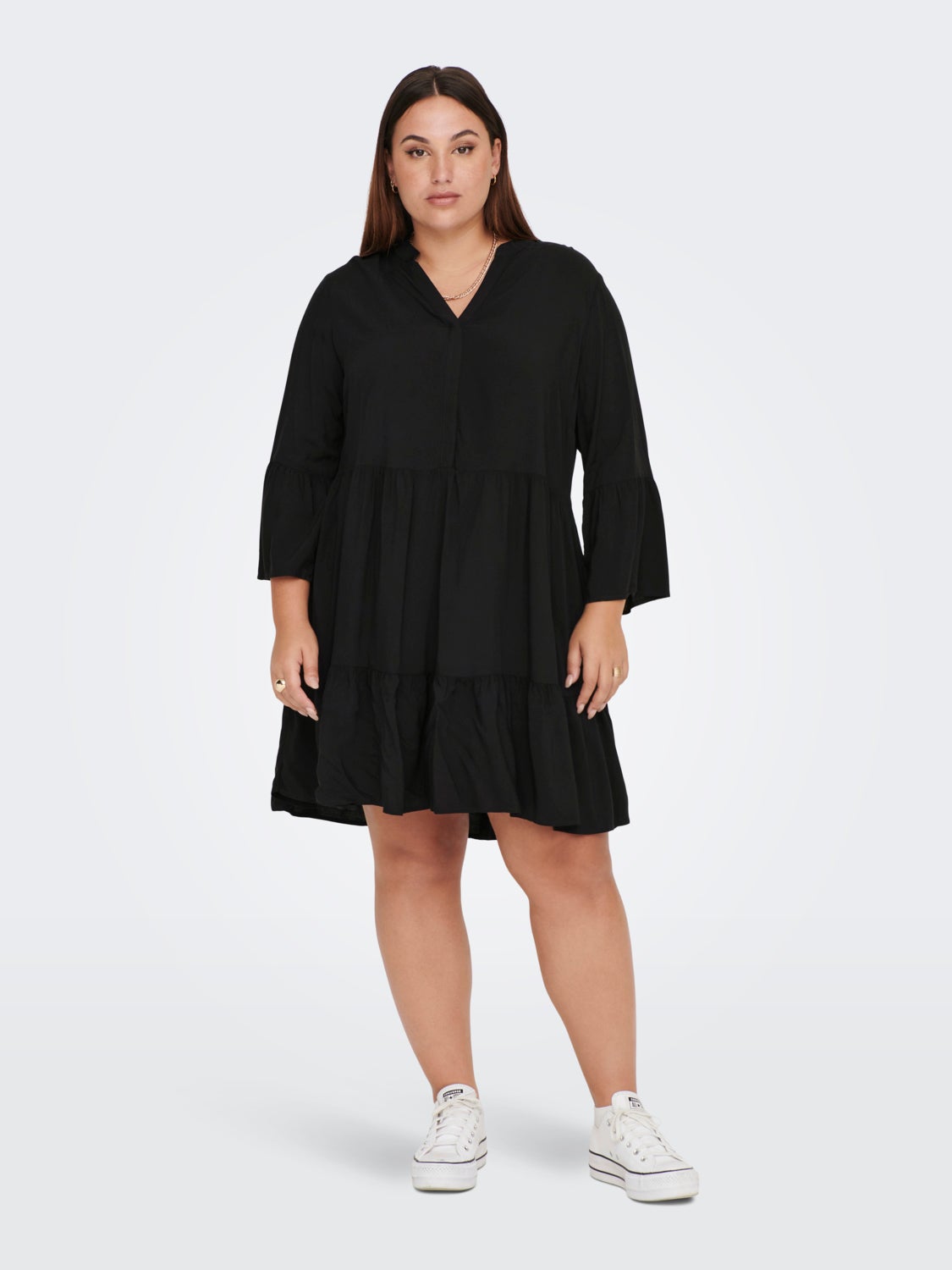 Curvy tunic dress