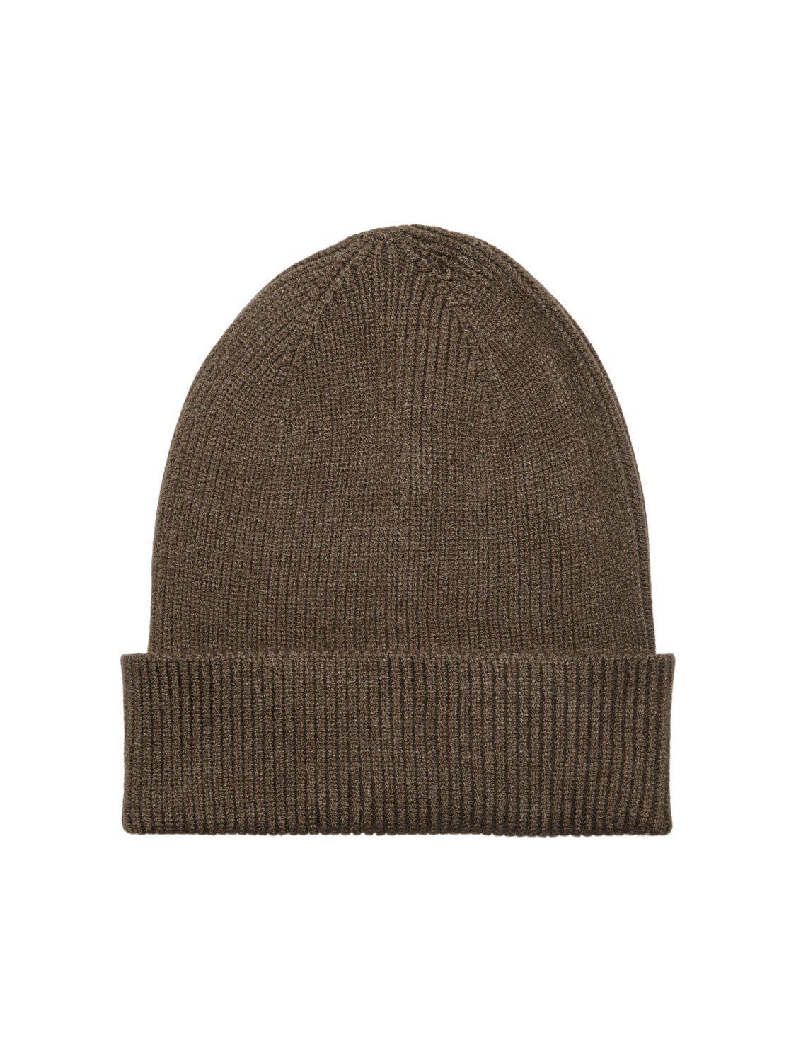 Rib knitted beanie