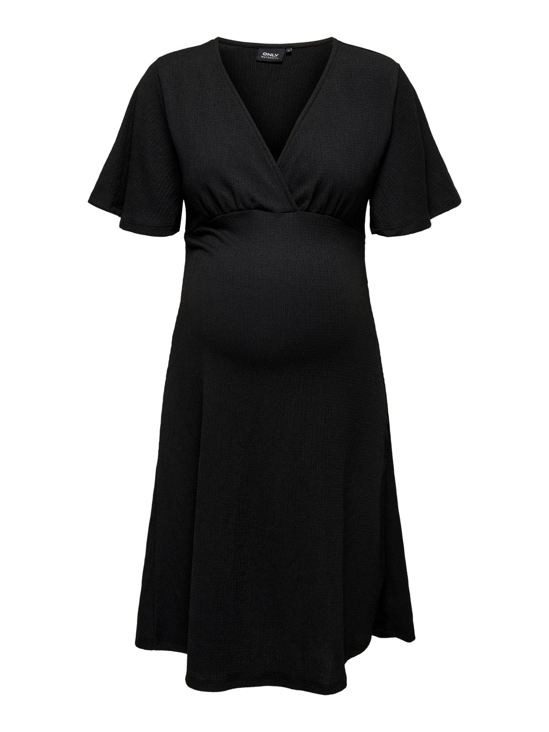 Mama v-neck dress