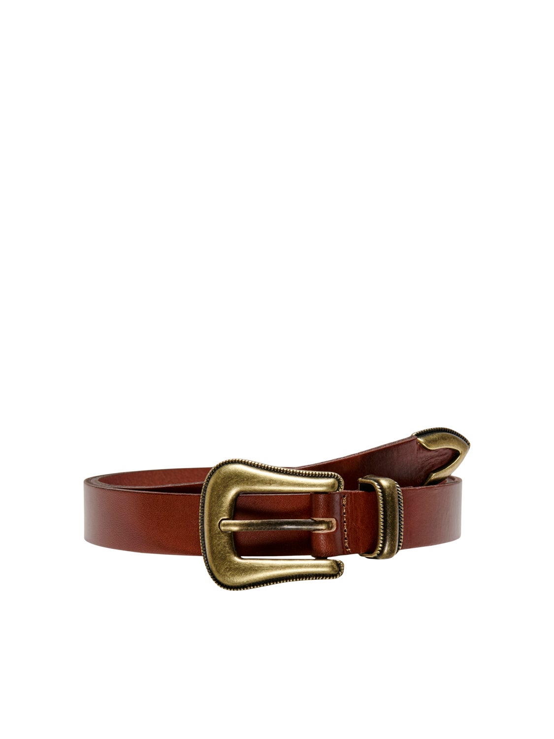 Leather belt