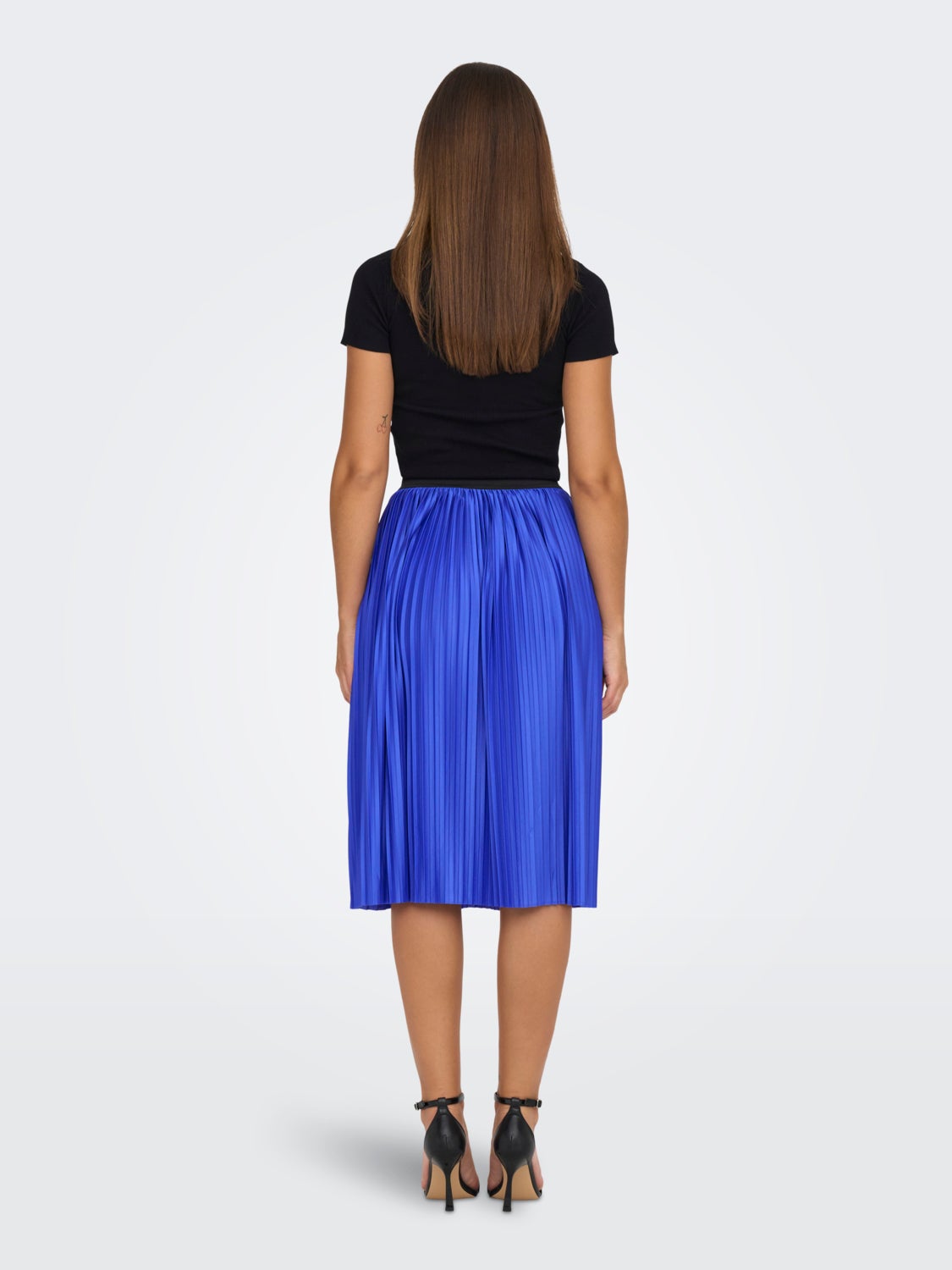 Pleated Midi skirt