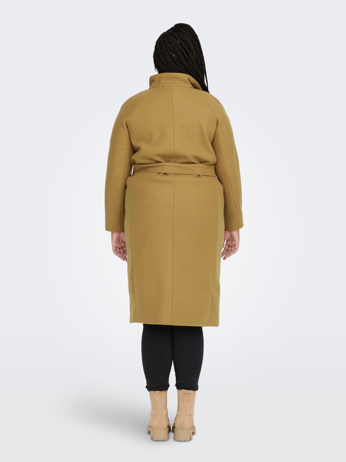 Curvy highneck Coat