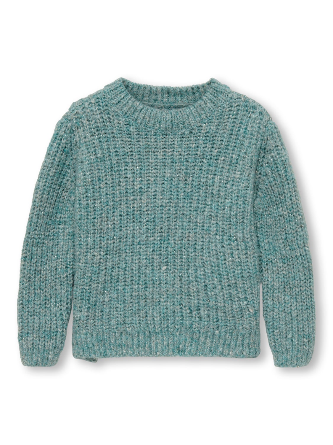 O-neck knitted pullover